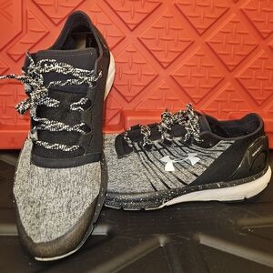Under Armour Black and Gray Athletic Shoes